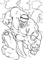 kolorowanki Hulk nr  23